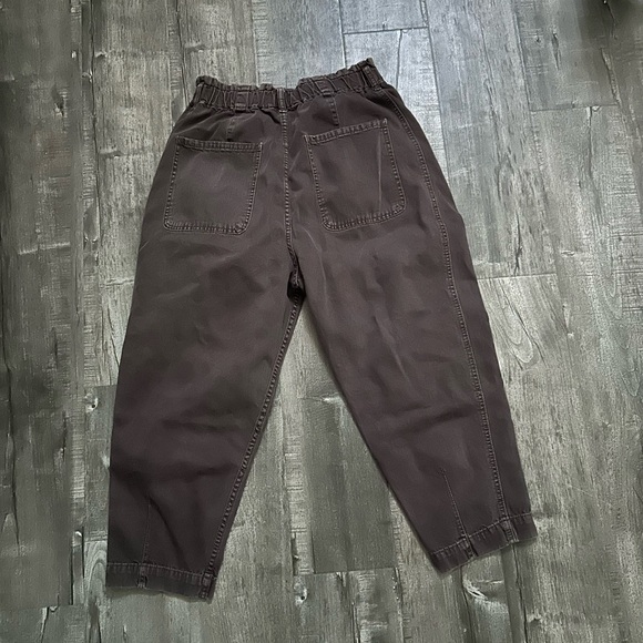 Free People Brown Sawyer Pull On Boyfriend Jeans - Picture 3 of 4